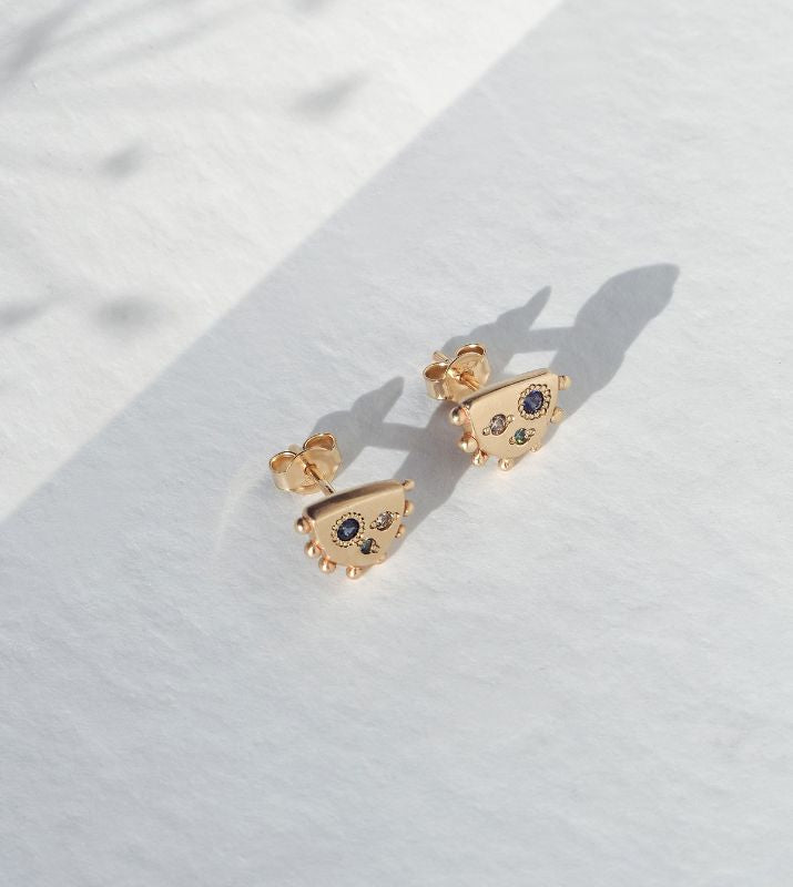 Luna | Charm Studs 02